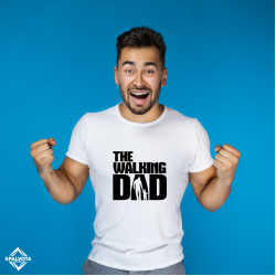 Marškinėliai tėčiui "The Walking Dad"